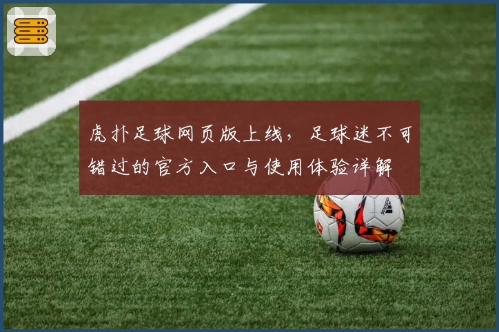 虎扑足球网页版上线，足球迷不可错过的官方入口与使用体验详解